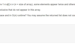 LeetCode题解之Find All Numbers Disappeared in an Array
