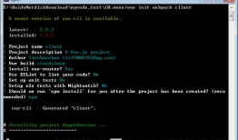 一：练手的项目简介（node express vue elementui axios）