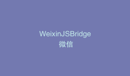 WeixinJSBridge 微信
