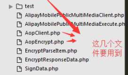 yii2.0 app上集成支付宝支付