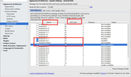 Android studio 出现缺少sdk的情况，如何解决？