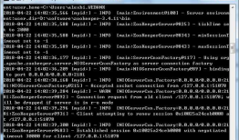 windows环境下zookeeper安装和使用