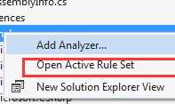 C# 代码规范和质量检查工具 StyleCop.Analyzers