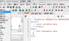 基于oracle 的PL/SQL编程
