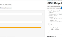 JSON Editor的学习和使用