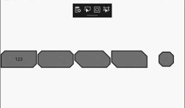 WPF 斜角border