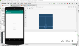 2018-2019-2 20175211 实验四《Android程序设计》实验报告