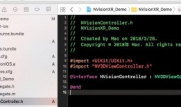 iOS教程二 —— NVisionXR创建控制器和Vuforia对象