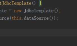 结合springboot使用jdbc框架连接数据库