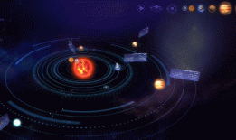 基于 HTML5 + WebGL 的 3D 太阳系系统