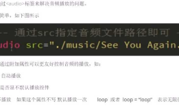 网页插入音视频